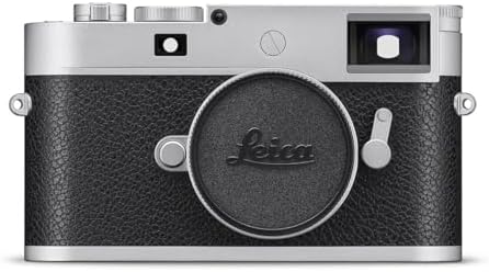 Leica M11-P Camera with 60MP BSI CMOS Sensor with Triple Resolution Technology and 256GB Internal Memory (Silver)