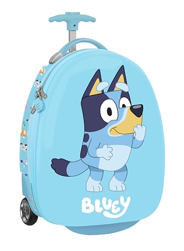 Trolley Bluey 16´´ Safta : la valise parfaite pour les vacances en famille