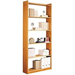 Estanteria Color Caoba La Factoría Muebles - 6 Estanterias pino macizo, talla 80 x 200