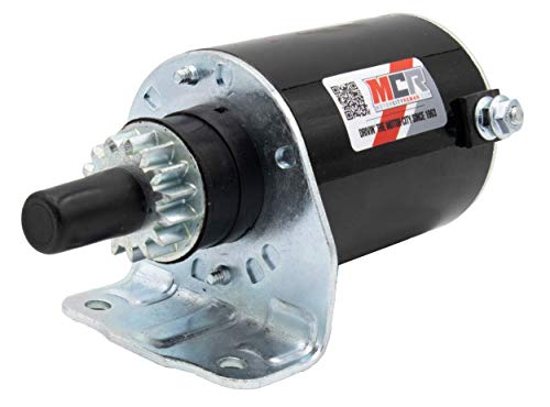 Motor City Reman MCR New Starter Compatible con Briggs 691564 639469 808016 Deere Toro 12V 15 Dientes Piñón miniatura 1