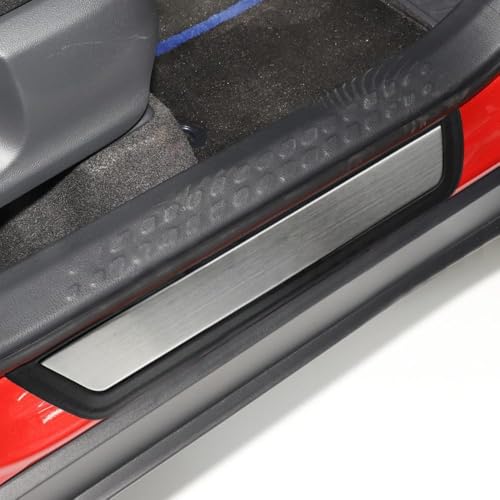 Kick plates Mitsubishi ASX pour protéger les bas de caisse des chocs - 6