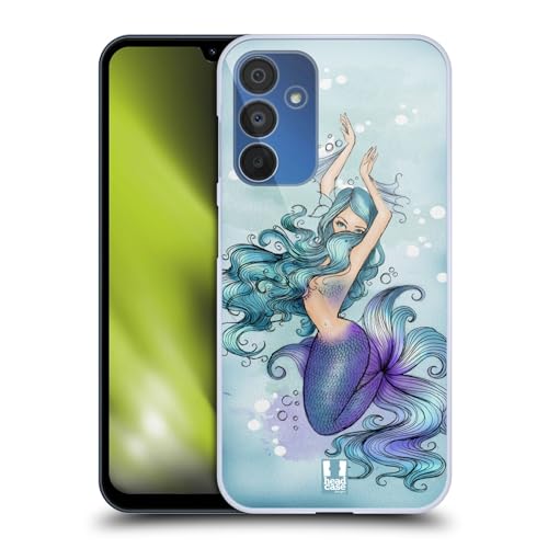 Head Case Designs Serena Mermaids Hard Back Case Compatible with Samsung Galaxy A15