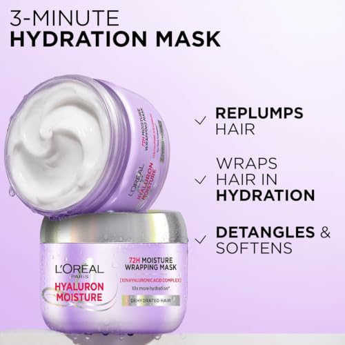 L'Oreal Paris Hyaluron Moisture Wrapping Hair Mask, 200g - Image 5