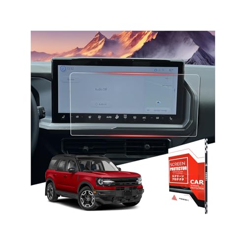Verre trempé 9H+ Ford Bronco Sport 2025 protection écran tactile 13,2" ultra clair et lisse
