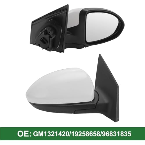 Rétroviseur extérieur droit Cruze 2011 2012 2013 2014 2015 blanc - 2