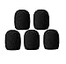 iKapok Foam Windscreen for Shure SM58 Windshield Cover Sock Sponge Handheld Black 5 Pack