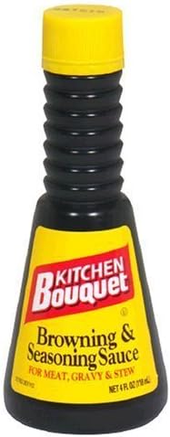 Kitchen Bouquet Browning and Seasoning Sauce 4-Ounce Bottles (Pack of 8)