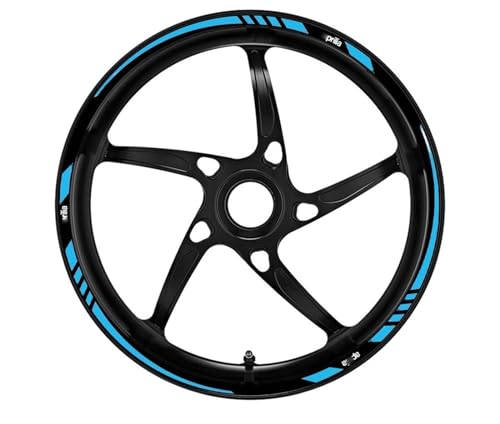 BATTTX Modifikationszubehör Motorrad Rad Aufkleber Felge Aufkleber Band Für A&PRILIA Für RSV4 Für Dorsoduro Für Shiver 750 900 Rs125 Für Tuono 660 RS660 GPR150 (Color : 17 Inch-13)