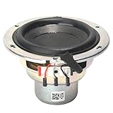 Puissance : 30 W ANCNA 3.5 Pouces 30W 4Ohm Haut-Parleur de Caisson de Basses à Grande Course 95MM Haut-Parleur de Graves Haut-Parleur de Graves en néodyme pour Harman Kardon