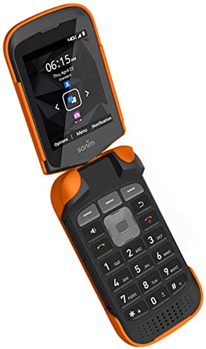 Holster Combo for Sonim XP3plus 4G Flip Phone Case with Belt Clip - Orange - image 8