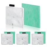 YUEIODDKL Compatible con filtro de cartucho interno Interpet CF2, CF2, kit de servicio de cuatro meses, (4 almohadillas Algaway, 4 cartuchos de filtro)