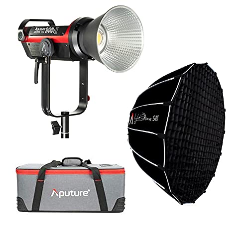 Aputure 300D Mark II + Light Dome SE \tg{bNX, 350WBeCg LEDrfICgCRI97 + TLCI97 + 55000lux@0.5M 5500KRg[8Ɩ2.4G 100mu