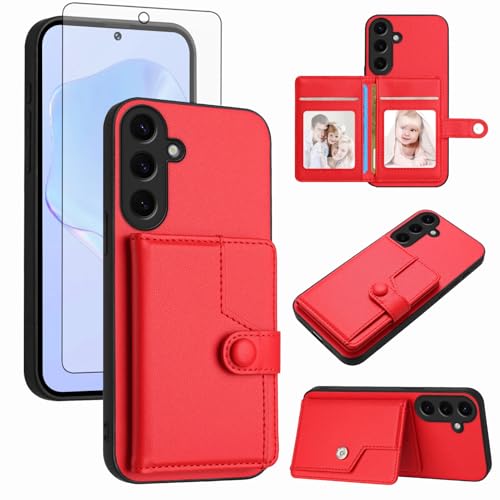 Coque Samsung Galaxy S24 FE 5G étui portefeuille fin avec fente carte RFID