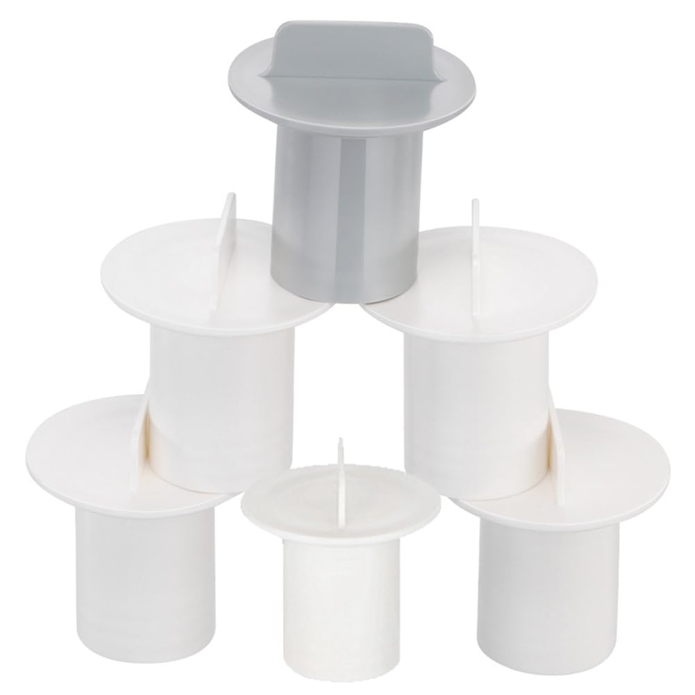 6 Stück 3-1/2 -Filterstandrohrkappen, Filterstandrohrkappe, Teile für -Filter