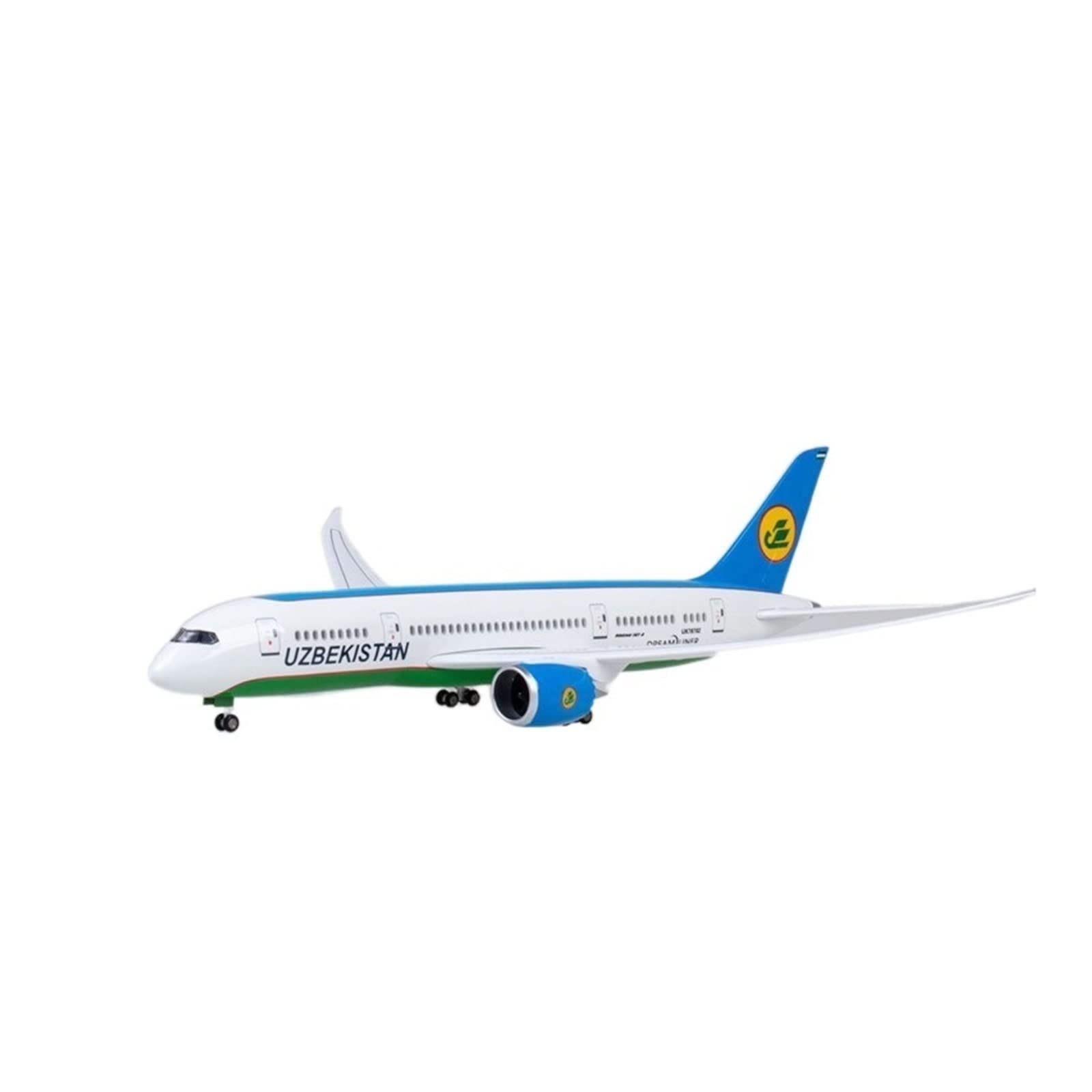 Boeing B787 modelo de avión réplica 1:130 kit de hobby coleccionable con soporte de aviación 8