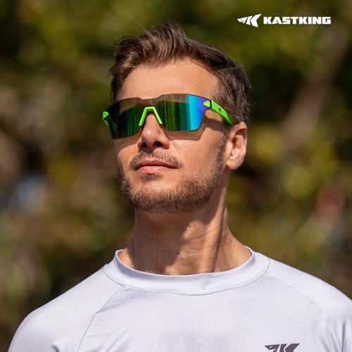 Image of KastKing Tarkio Polarized Fishing Sunglasses, One Piece PC Lens Rimless