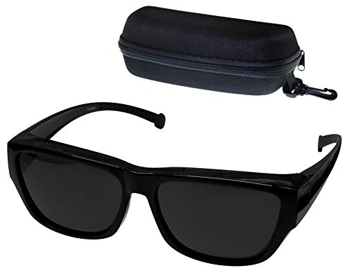 ETP Polarized Wear Over Glasses| Sunglasses with Case | Wraparound Sunglasses