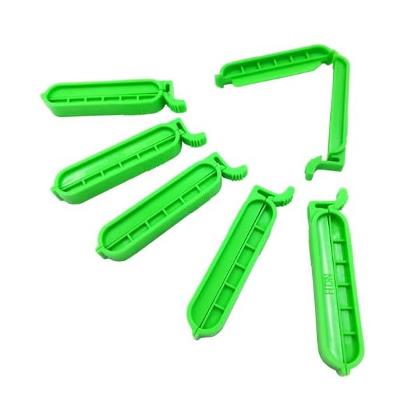 Dialysis-Bag-Clamp-Dialysis-Tubing-Closure-Dialysis-Supplies-60mm-Multicolor-Pack-of-12-Green-TXZWJZ Dialysis-Bag-Clamp-Dialysis-Tubing-Closure-Dialysis-Supplies-60mm-Multicolor-Pack-of-12-Green-TXZWJZ