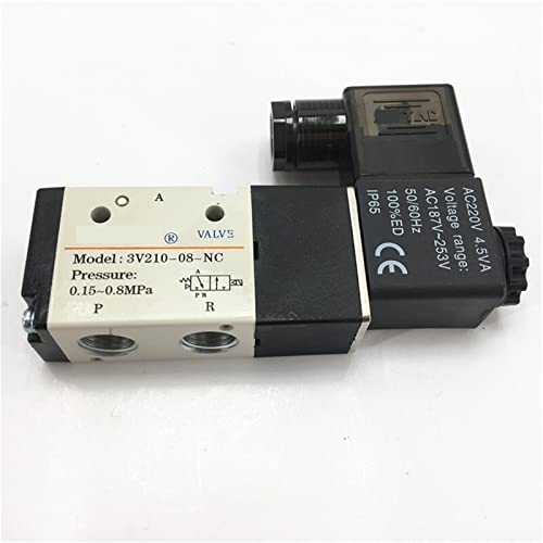Électrovanne pneumatique 3V210-08-NC AIRTAC AC110V pour circuit d'air comprimé - 3