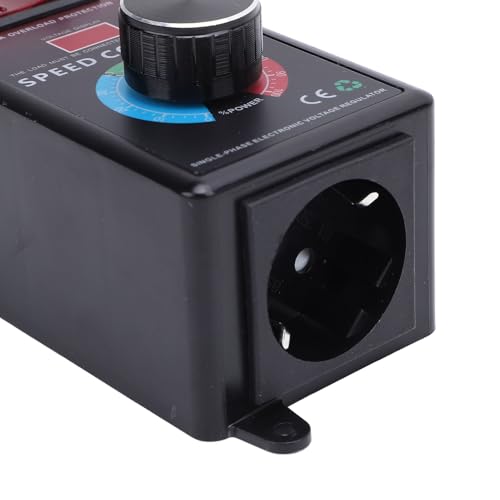 Regulador de Voltaje Variable 0-220VAC 15A con Carcasa Protectora 7