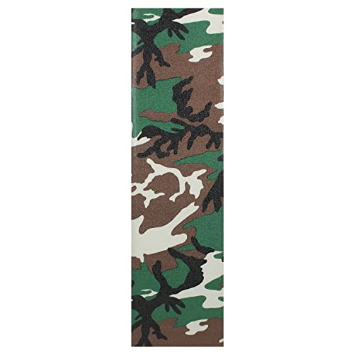 Black Diamond Longboard Skateboard Grip Tape Sheet 10" x 48" Camo