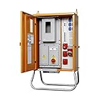 Anschlussleistung 44 kVA Merz Baustromverteiler AVEV 63-211-6 allstromsensitiv DIN VDE 0100-704 (mit 15m Anschlusskabel)