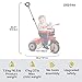smarTrike Breeze Toddler Tricycle for 1,2,3 Year Olds - 3 in 1 Multi-Stage Trike, Red