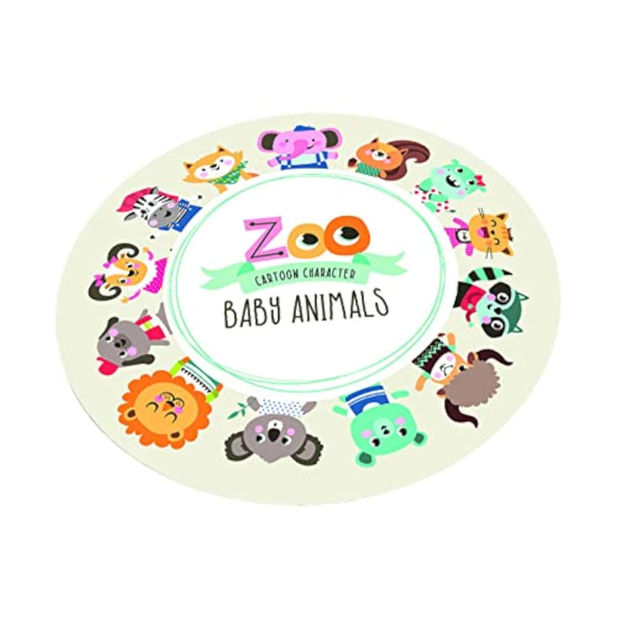 Kids Round Rug Decoration Play Mat