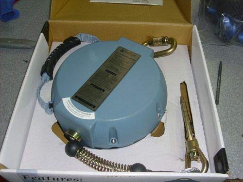 Falltech G727630 Self-Retracting Lifeline, 30 Ft, Blue #TOP3