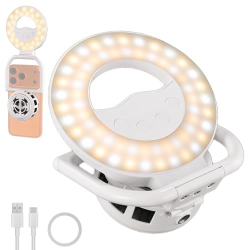 NEEWER ENTRY LEVEL VERSION N36 Selfie Ring Light Magnetica e Raffreddatore Cellulare Compatibile con MagSafe iPhone, Piccola Luce Riempimento LED Pieghevole Bicolore 4W 800mAh CRI80+ per Video Trucco NEEWER ENTRY LEVEL VERSION N36 Selfie Ring Light Magnetica e Raffreddatore Cellulare Compatibile con MagSafe iPhone, Piccola Luce Riempimento LED Pieghevole Bicolore 4W 800mAh CRI80+ per Video Trucco