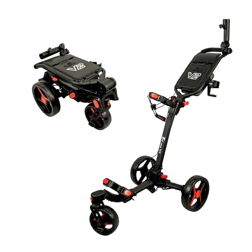 Golf Push Cart V2 with Hand Brake