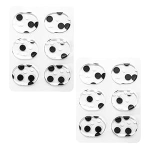 SM SunniMix 12 stks/set Snare Drum Gel Pads Silencer Sound Off Practice Mute Muffler Kit – zoals beschreven