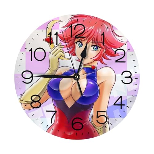 �L���[�e�B�[�n�j�[ �Ǌ|�����v �E�H�[���N���b�N �u�����v ���a25cm �C���e���A �ǂ������v �A�i���O �É� �A���b�j Wall Clock �d�r�� �x�b�h���[�� �u���|�����p ���₷�� �f�X�N�g�b�v�N���b�N ���b�s���O