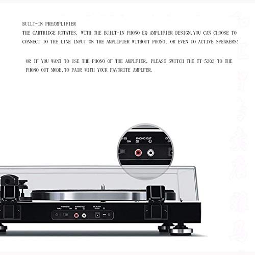 NAMSAR Retro Vinyl Record Player, Portable Bluetooth Vinyle Turntable Encodeur numérique intégré stéréo Haut-Parleur et la Courroie d’entraînement, entrée auxiliaire, RCA, 2 Vitesses 33/45 RPM - Les Beatles, Paul McCartney, John Lennon, RIngo Starr, George Harrison NAMSAR Retro Vinyl Record Player, Portable Bluetooth Vinyle Turntable Encodeur numérique intégré stéréo Haut-Parleur et la Courroie d'entraînement, entrée auxiliaire, RCA, 2 Vitesses 33/45 RPM – Image 4