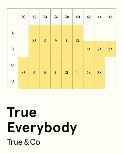 True Everybody by True & Co Co True Everybody Women's Adjustable Strap Triangle Bra4