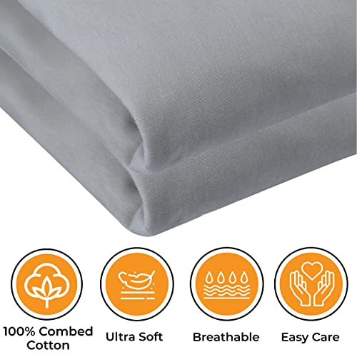 JM 2 lenzuola lettino 70 x 140 | Lenzuola culla in...