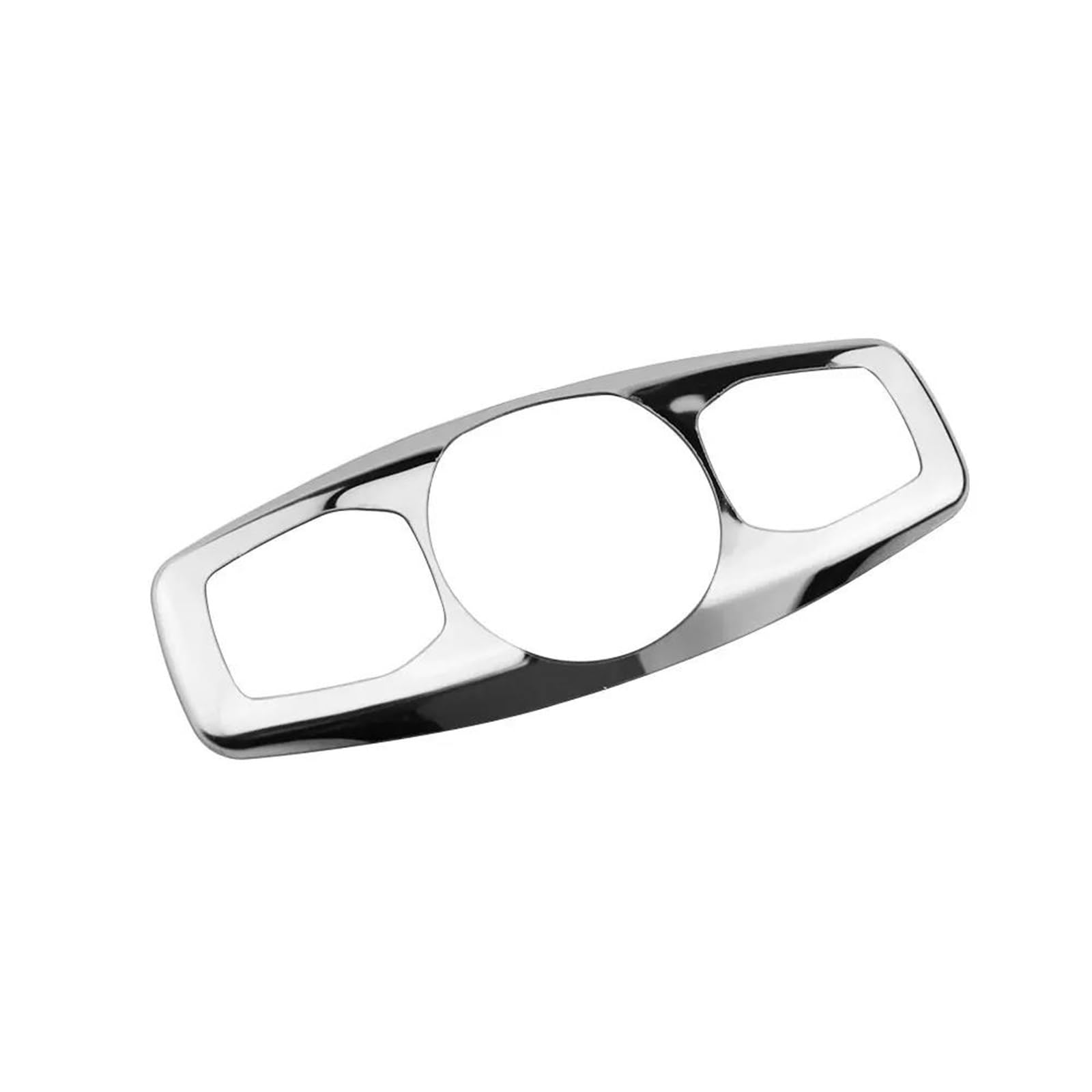 Interior Styling Cover Reading Lights Decorative Cover Stickers for Ford for Focus 3 MK3 for Kuga for Escape for Mondeo for Everest(Stainless1 pc)