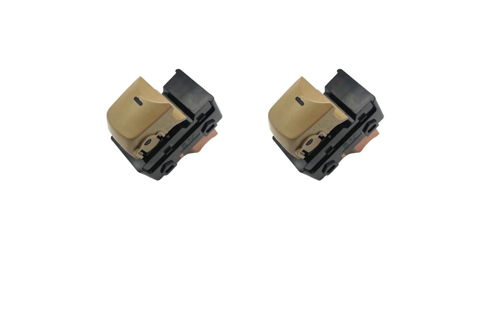 Ufitidu One Color Window Regulator For Hyundai For Elantra For Lang Move 2012 2013 2014 2015 2016 Electric Master Power Window Switch 93570-4V000 93570-4V010 93580-4V000(Beige 2Piece)