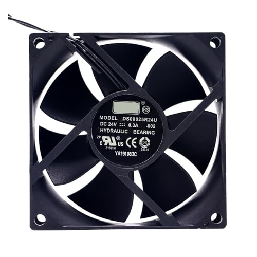 Ventilateur de refroidissement 80mm 24V 0.3A 8025 pour boîtier informatique