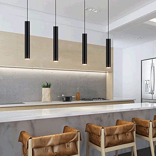 Lámpara de tubo largo LED RAGGZZ sobre barra de cocina moderna iluminación elegante de restaurante 4