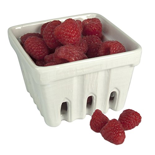 Artland Berry Basket, White, Set of 4