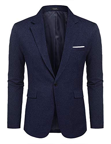 COOFANDY Eleganter Herren Blazer Freizeit Business Jacke Leichter Sakko...