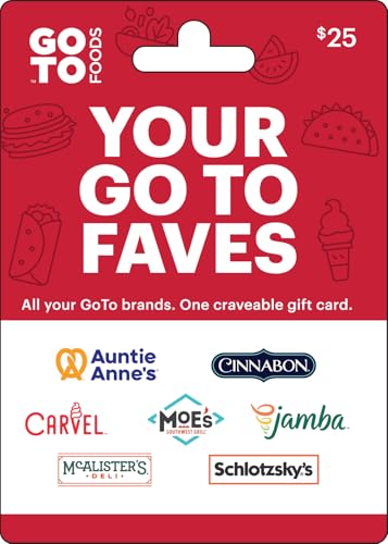 Image of GoTo Foods Physical Gift Card - $25