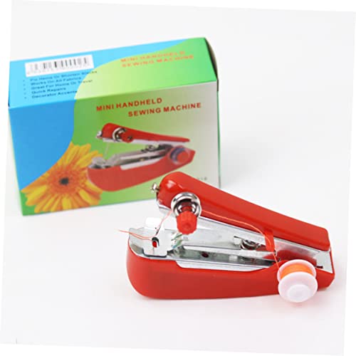 Operitacx Draagbare Naaimachine Mini-Naaimachine Zweetbestendig Draadloos Naaien Naaimachines Voor Thuis Naaimachine Voor Kinderen Mini-Naaiset Handnaaimachine Voor Buitenreizen - Image 3