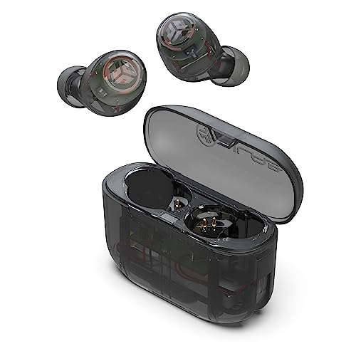 JLab Go Air Pop True Wireless Earbuds, In Ear Headphones, Bluetooth Earphones, Ear Buds with 32H Playtime, Bluetooth Earbuds with Microphone, USB Charging Case, Dual Connect, EQ3 Sound, Clear JLab Go Air Pop True Wireless Earbuds, In Ear Headphones, Bluetooth Earphones, Ear Buds with 32H Playtime, Bluetooth Earbuds with Microphone, USB Charging Case, Dual Connect, EQ3 Sound, Clear