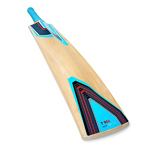 Flx T900 Adults Kashmir Willow Advanced Cricket Bat Light Blue (SH