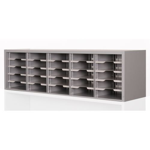 MAILROOM UTSA60/AT Sorter,Adj. Shelves,60x14x16"