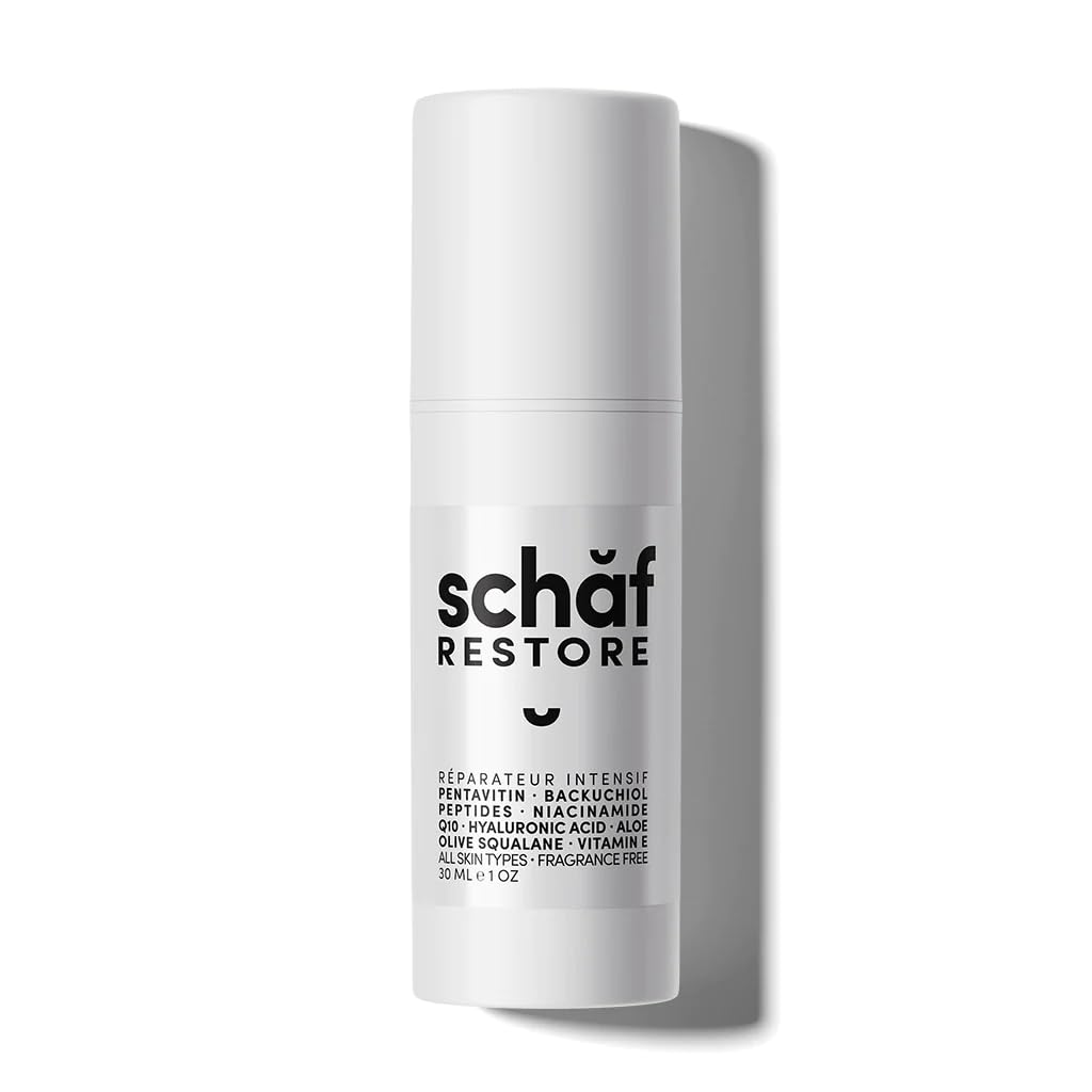 schafRestore. An intensely hydrating, multipurpose anti-aging cream especially designed for the aging concerns of more mature skin.