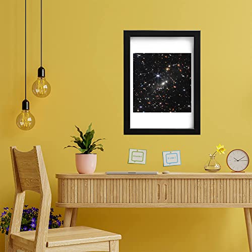 Tableau NASA Deep Field encadré avec passe-partout de taille moyenne - 6