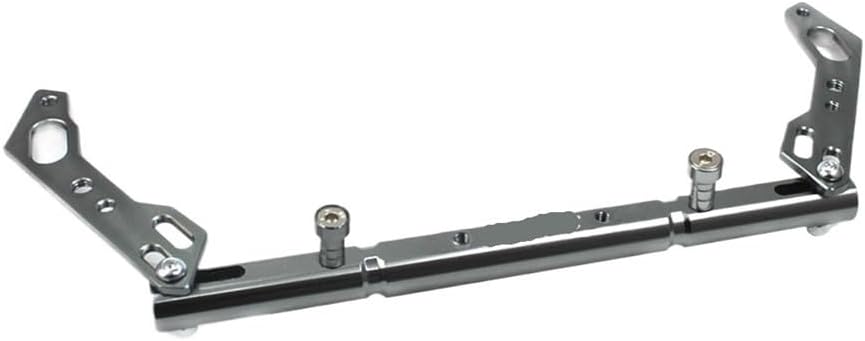 クロスバーバランス オートバイアクセサリー調整可能なクロスバーハンドルバーバランスバー フォース155の場合(Gray)
